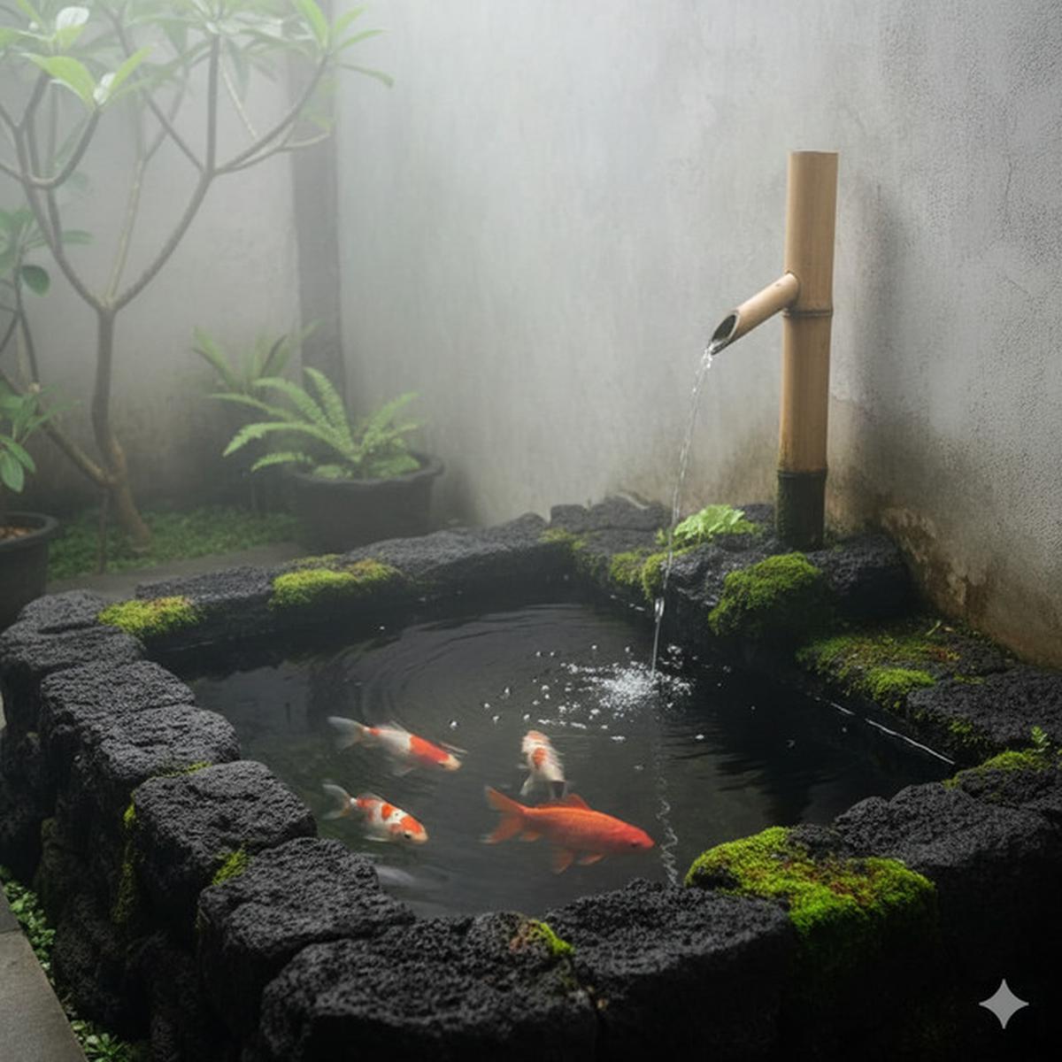 7 Model Kolam Ikan Minimalis Batu Alam Bikin Rumah Adem dan Estetik, Cocok untuk Hunian Tropis