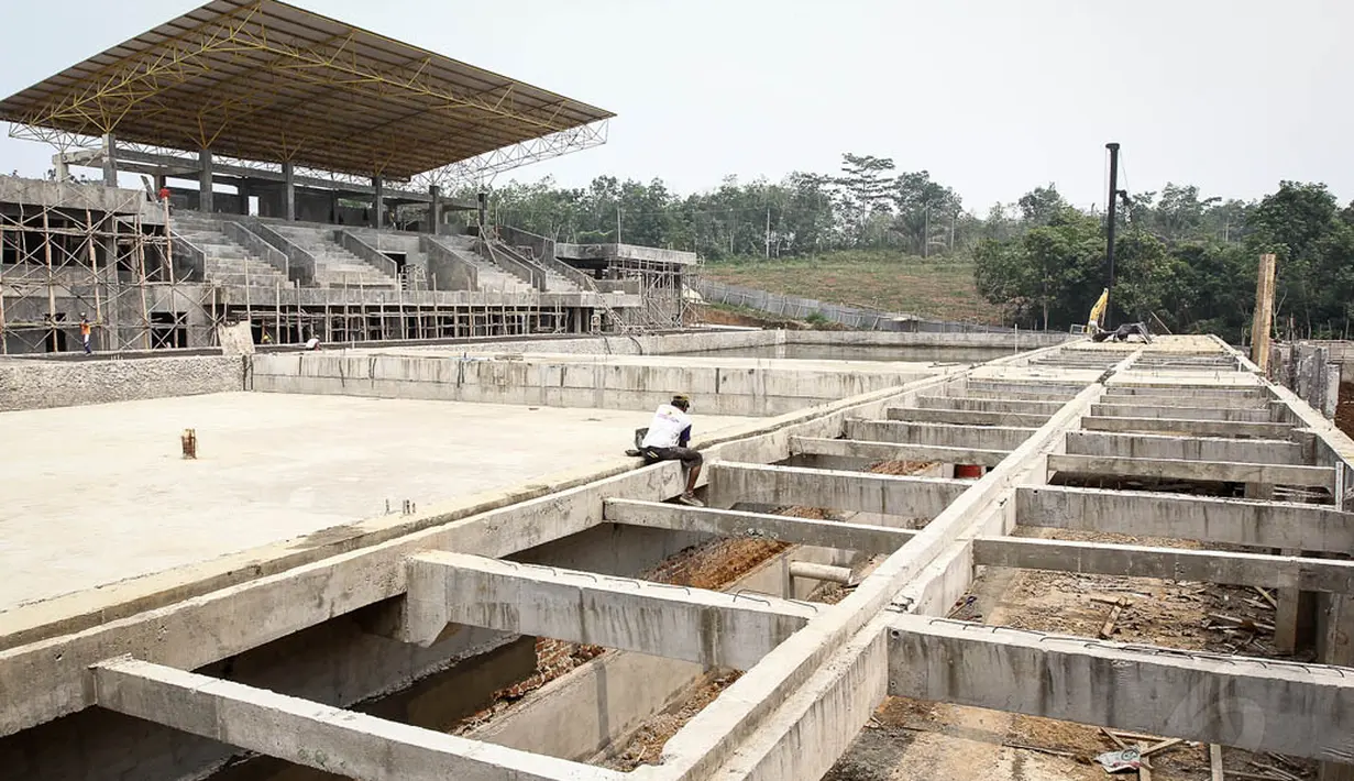 Lubuklinggau menjadi kabupaten dan kota pertama di luar Palembang sebagai tuan rumah dalam pelaksanaan event terbesar dalam tingkat provinsi ini, Sumatera Selatan,  (10/9/14). (Liputan6.com/Faizal Fanani)