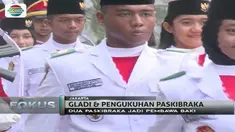 Setelah pengukuhan oleh Presiden Jokowi, Paskibraka Nasional 2017 siap mengibarkan Bendera Merah Putih di HUT ke-72 RI.
