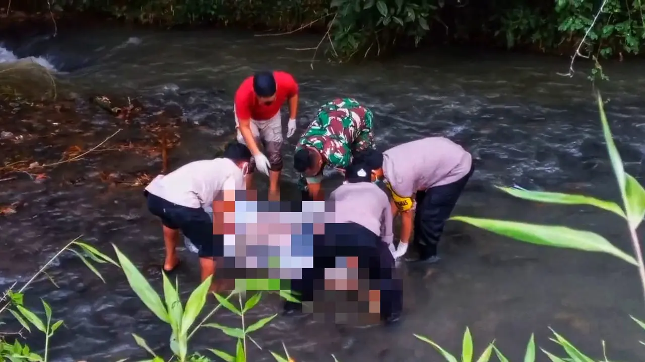Pemuda Ditemukan Tewas di Sungai