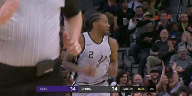 VIDEO : GAME RECAP NBA 2017-2018, Spurs 103 vs Suns 89