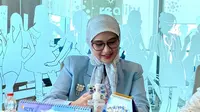 Sediakan berita soal disabilitas, Staf Khusus (Stafsus) Presiden Bidang Sosial Angkie Yudistia apresiasi kanal disabilitas Liputan6.com. Foto: Liputan6.com/Ade Nasihudin.