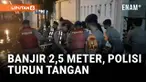 Komplek Dosen IKIP di Jati Asih, Kota Bekasi, kembali terendam banjir besar setelah aliran Kali Cakung meluap sejak Selasa sore hingga Rabu dini hari.
