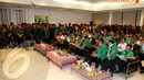 Rapat yang sedianya dimulai pada 19.00 WIB mundur menjadi pukul 21.00 WIB di kantor DPP PPP, Sabtu (19/4/14). (Liputan6.com/Johan Tallo)