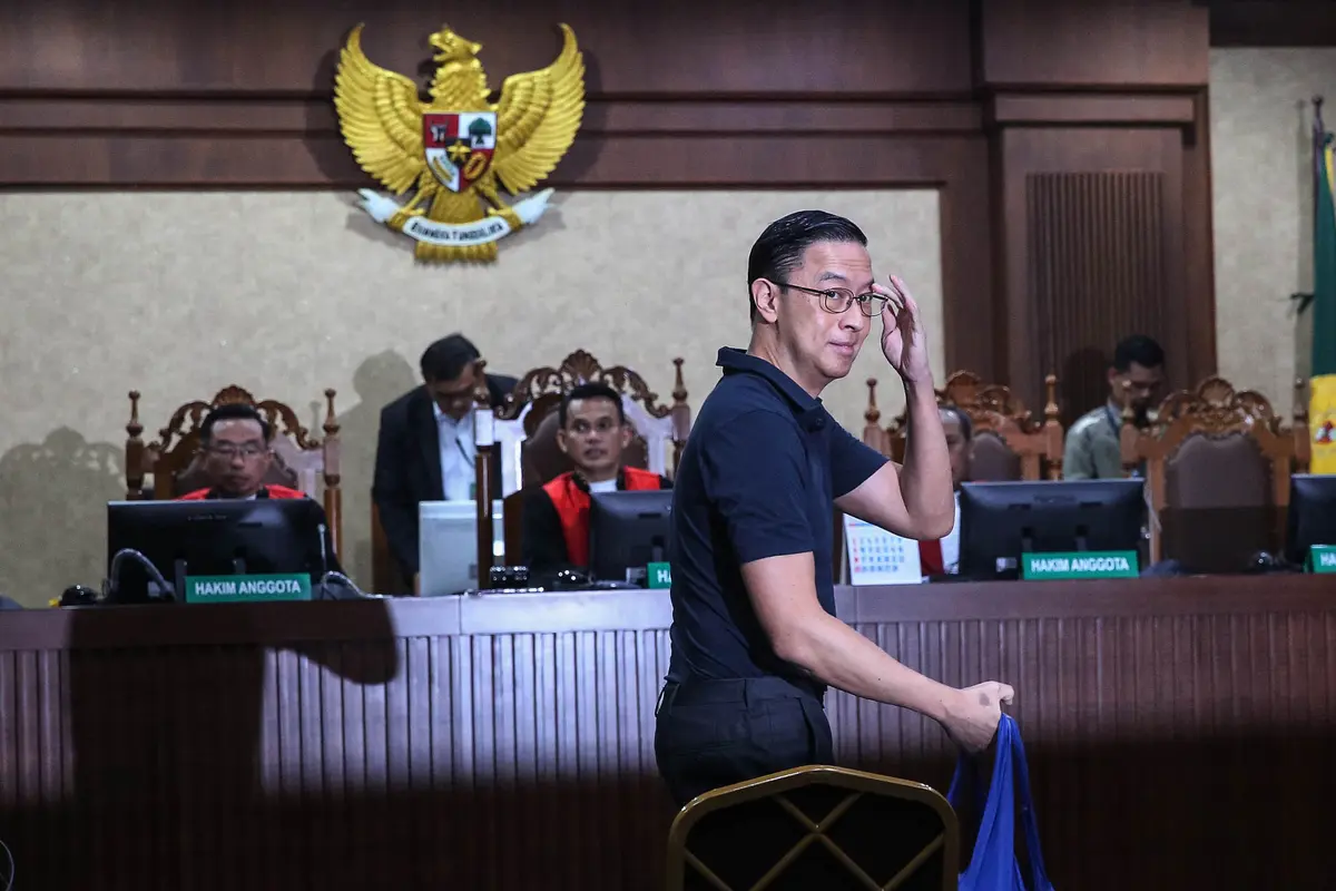 Thomas Lembong Jalani Sidang Pembacaan Dakwaan