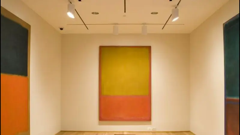 Ilustrasi: lukisan abstrak Mark Rothko di The Phillips Collection