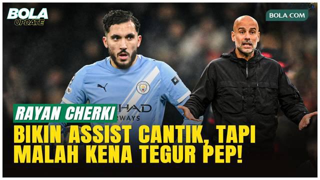 Rayan Cherki mencetak assist rabona brilian saat Manchester City menang atas Sunderland,Sabtu (06/12/2025), namun Pep Guardiola justru menegurnya dan meminta bermain lebih simpel, bahkan membandingkannya dengan Lionel Messi.