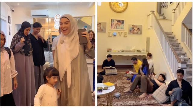 6 Potret Bukber di Rumah Fairuz A Rafiq, Rutin Setiap Tahun pada Malam 27 Ramadan