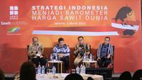 Seminar bertajuk “Strategi Indonesia Menjadi Barometer Harga Sawit Dunia” di Jakarta, Kamis (2/02/2023). Holding Perkebunan Nusantara mendukung pembentukan bursa berjangka CPO.