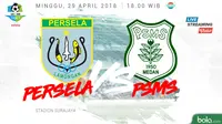 Liga 1 2018 Persela Lamongan Vs PSMS Medan (Bola.com/Adreanus Titus)