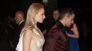 Pasangan kekasih Sophie Turner dan Joe Jonas mulai menjalin asmara pada tahun 2016 silam. Keduanya sudah semakin dekat, bahkan mereka sepakat untuk mengadopsi seekor anjing bersama. (AFP/Daniel Zuchnik)