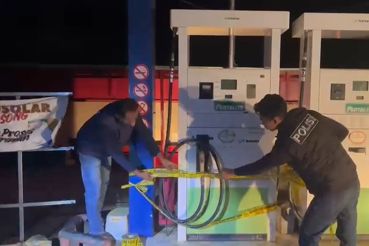 Viral Dugaan Penimbunan Pertalite di SPBU Lampung Barat, Pengelola Jadi Tersangka