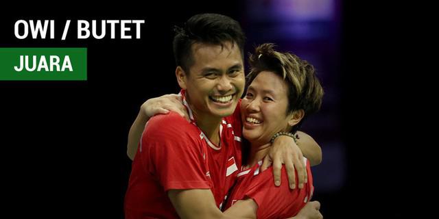 VIDEO: Detik-Detik Owi / Butet Juara di Kejuaraan Dunia Bulu Tangkis 2017