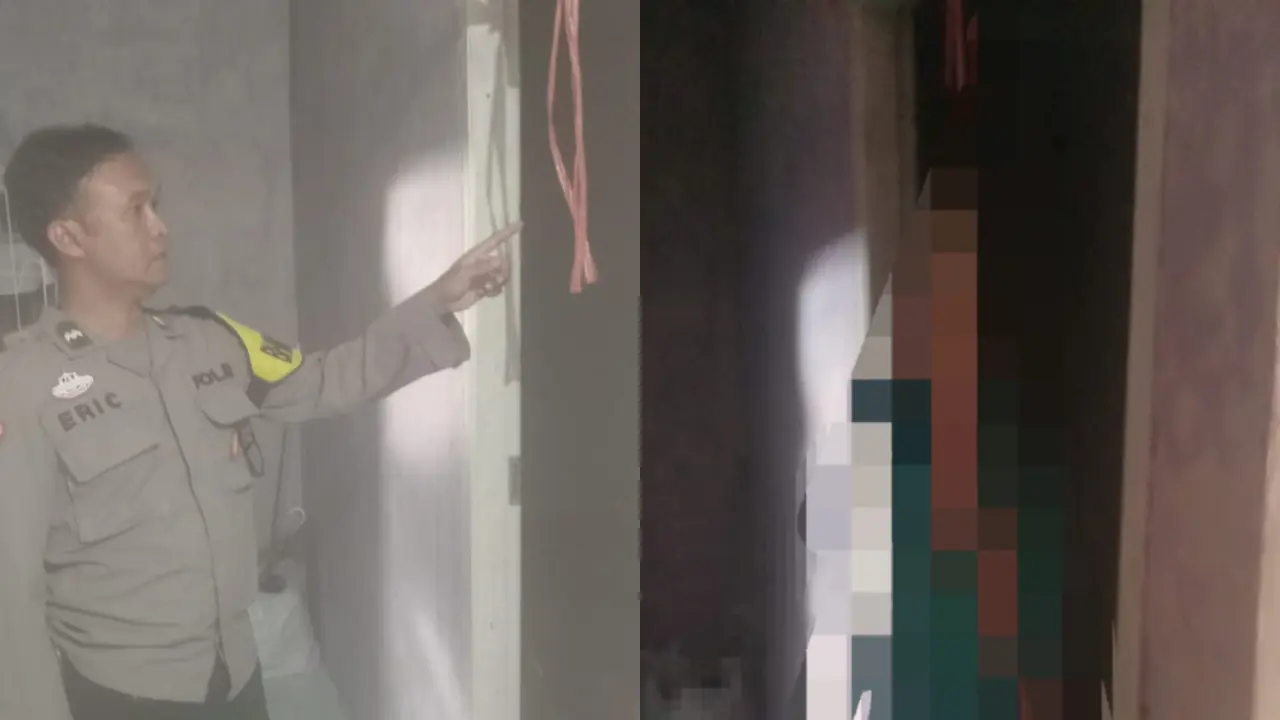 Wanita Muda di Bandar Lampung Ditemukan Tewas Gantung Diri di Kamar Kos, Sempat Video Call Pacar