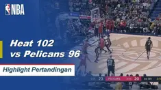 Josh Richardson mencetak 22 poin bersama 4 assist membawa Heat menang atas Pelicans