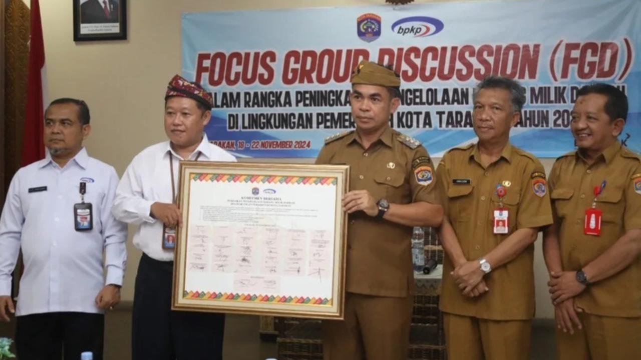 Pemkot Tarakan Gelar FGD Membahas Tata Kelola BMD