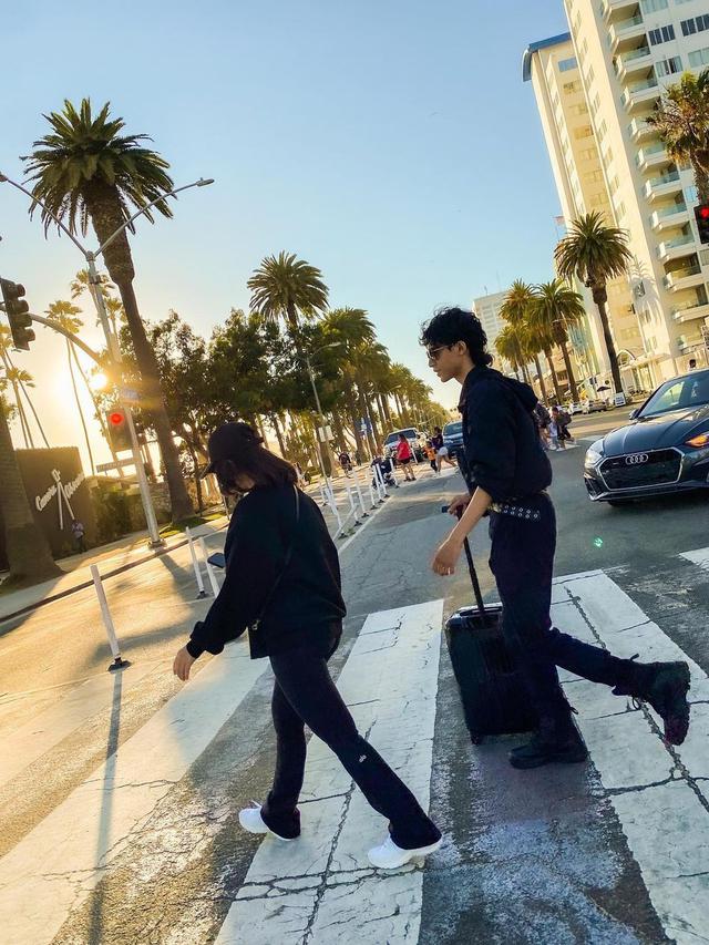 Rossa dan Rizky Langit Ramadhan liburan di Amerika (Foto: Instagram @itsrossa910)