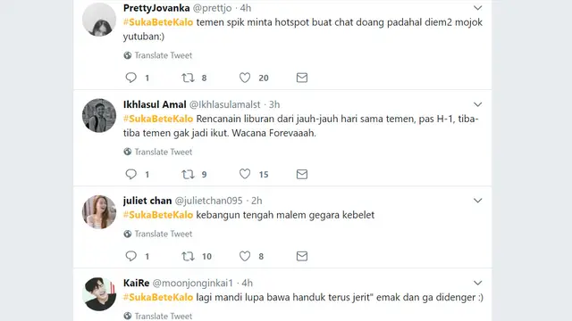 Curhat warganet