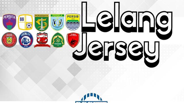 Pelelangan jersey Klub Liga 1 PSSI Pers
