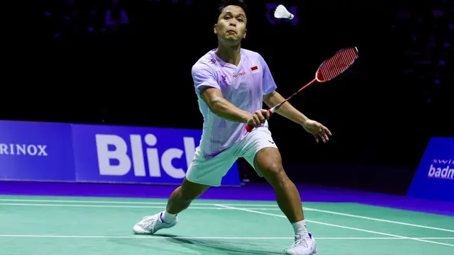 Anthony Sinisuka Ginting - Swiss Open 2026 - Bulu Tangkis