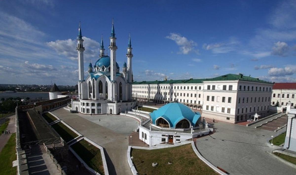 Indahnya Masjid Kul Sharif di Kazan, kebanggaan muslim Rusia