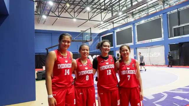 Timnas 3x3 putri Indonesia U-18