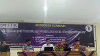 Diskusi membahas UU KPK di UKSW