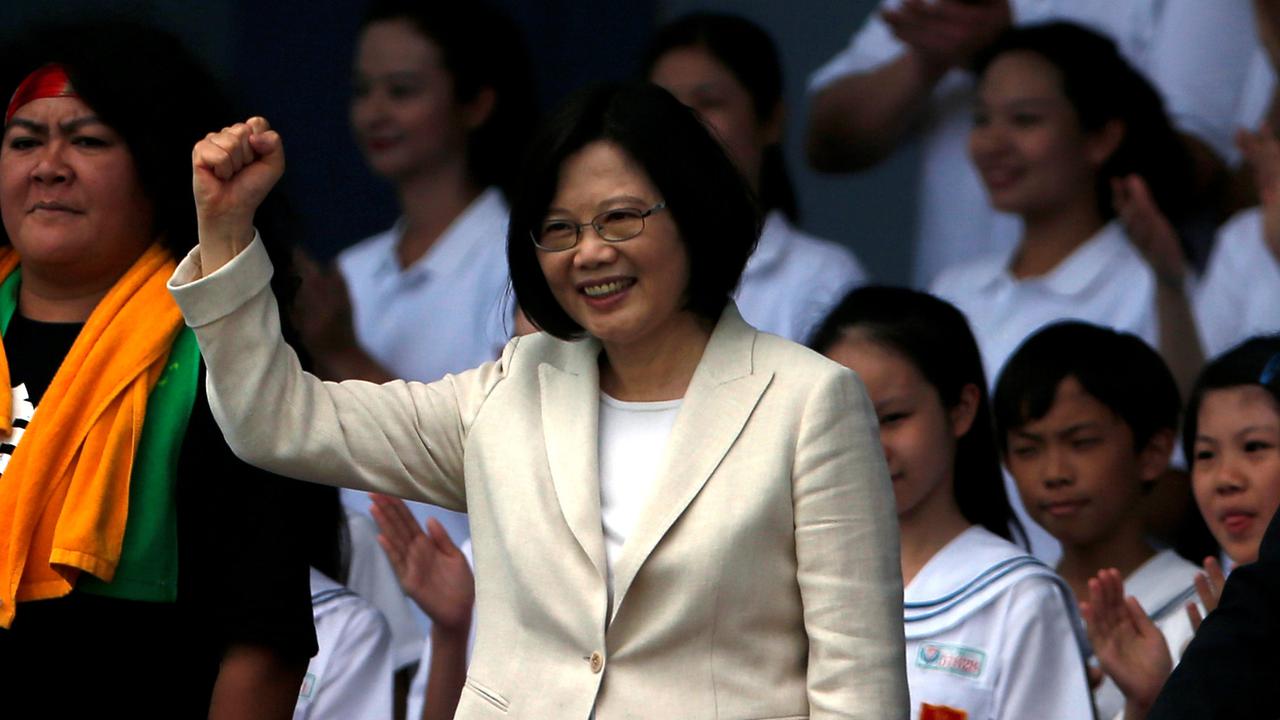 20160520-Tsai Ing-wen Resmi Jadi Presiden Perempuan Pertama Taiwan-Taipei