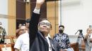 Sebelumnya, Mahfud memaparkan kemungkinan transaksi mencurigakan di Kementrian Keuangan yang jumlahnya mencapai Rp 349 triliun bukan uang negara. (Liputan6.com/Faizal Fanani)