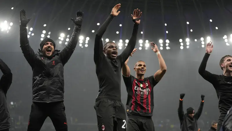 Akhirnya, AC Milan Lolos Ke Perempatfinal Besar Liga Champions Setelah Penantian 11 Tahun