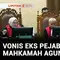 Mantan pejabat di Mahkamah Agung, Zarof Ricar divonis 16 tahun penjara dan denda Rp1 miliar. Hukuman ini lebih ringan dari tuntutan Jaksa yaitu 20 tahun penjara.