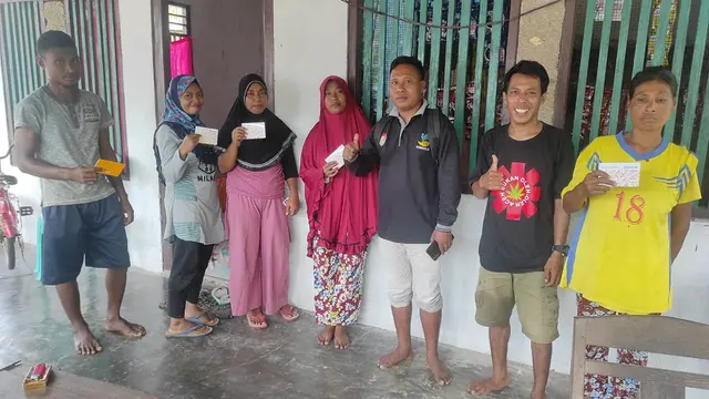 Penyaluran Bansos BRI