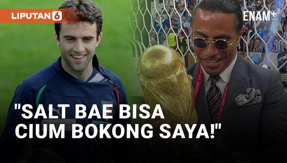VIDEO: Giuseppe Rossi Ikut Kecam Salt Bae Gara-gara Angkat Trofi Piala Dunia