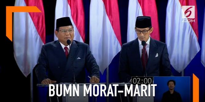 VIDEO: Prabowo Sebut BUMN Indonesia Morat-Marit