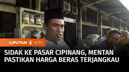 VIDEO: Stok Melimpah, Mentan Amran: Tak Ada Beras Dijual di atas HET