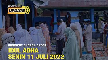 Pengikut Aboge atau pengikut perhitungan Jawa Alip Rebo Wage di Kabupaten Banyumas dan Purbalingga tahun 2022 menentukan 10 Dzulhijjah atau Idul Adha  jatuh pada hari Senin Pon 11 Juli 2022.