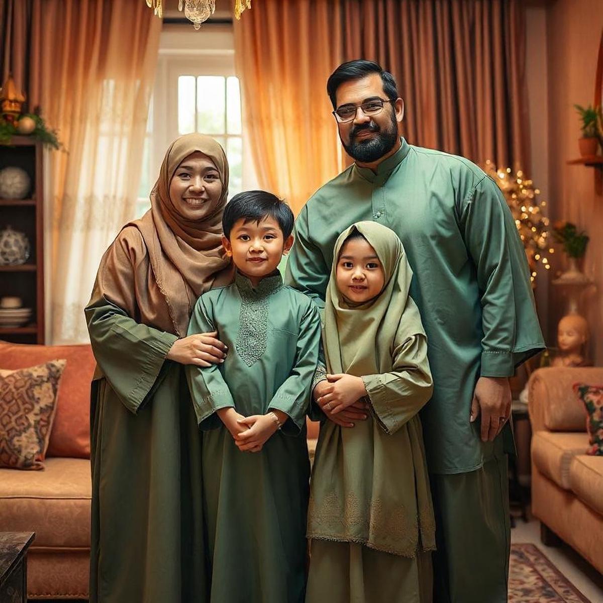 Tren Warna Baju Lebaran 2025