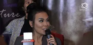 Reaksi Sophia Latjuba soal berduet dengan band NOAH.