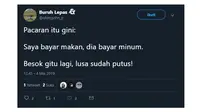 Gaya Pacaran yang Benar Ala Netizen Ini Bikin Senyum-senyum Kecut (sumber:Twitter/@ohmyjohn_p)