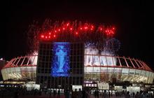 Stadion Olympic dan kembang api saksi sejarah Spanyol