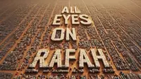 All Eyes On Rafah dari Acha Septriasa. (Foto: Dok. Instagram @septriasaacha)
