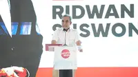 Sekretaris Jenderal Partai Gerindra, Ahmad Muzani  dalam acara deklarasi Ridwan Kamil-Suswono di Jakarta. (Foto: Dokumentasi Gerindra).