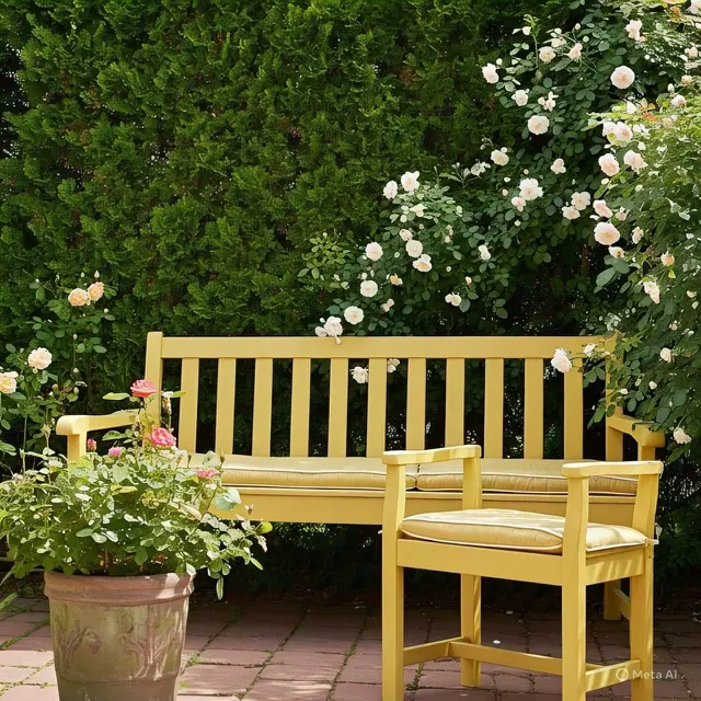 5 Inspirasi Warna Furniture Outdoor