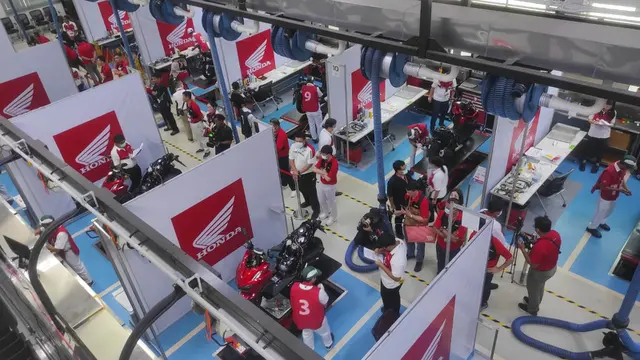 Mengintip Aksi Teknisi Honda Indonesia Berjuang di Kompetisi Asia Ocenia (Arief A/Liputan6.com)