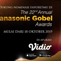 Yuk, Lihat Cara Voting Nominasi Panasonic Gobel Awards 2019 Favoritmu di Vidio. Sumberfoto: Vidio