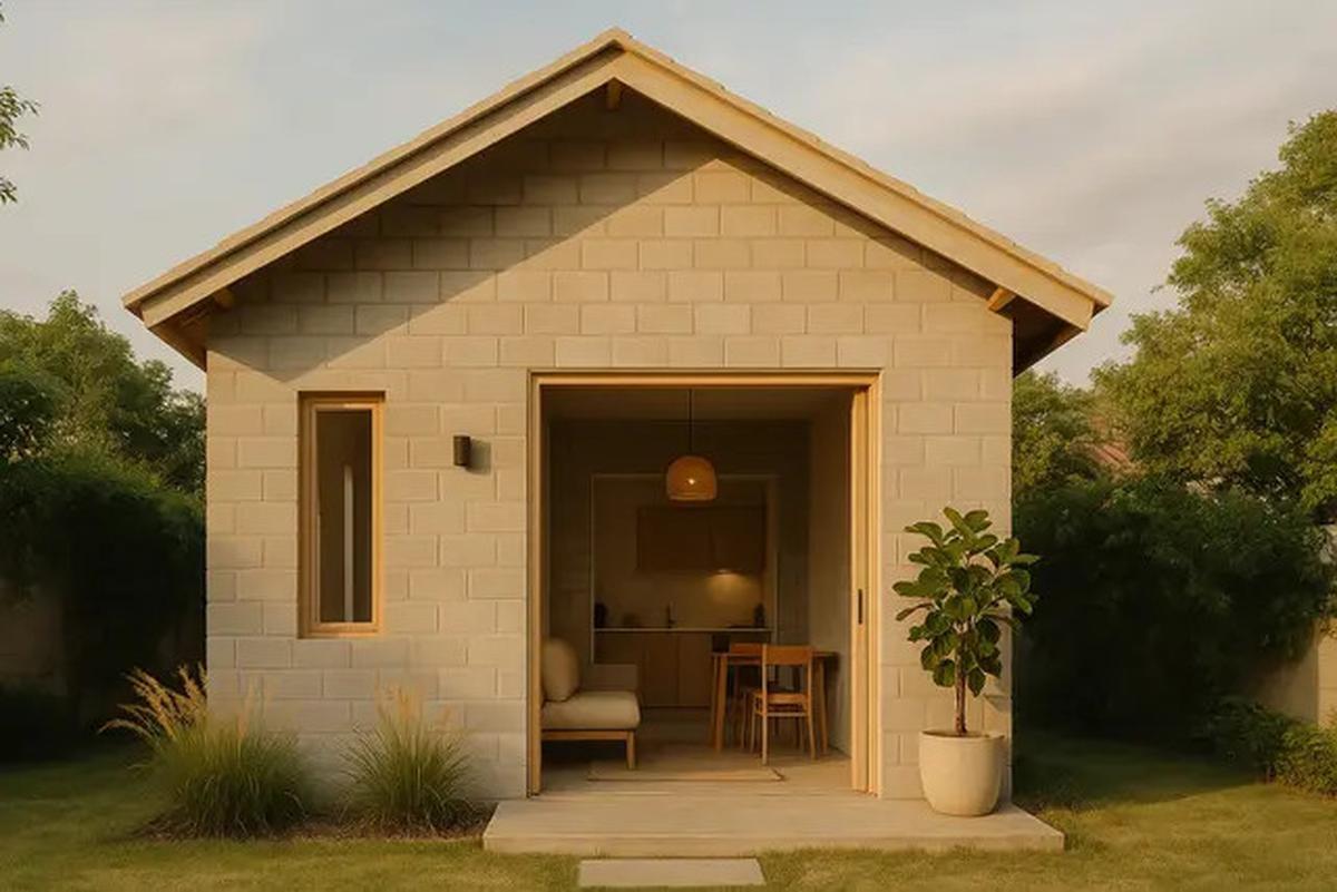 8 Model Rumah Kecil 1 Kamar dari Batako, Cocok untuk Pasangan Muda