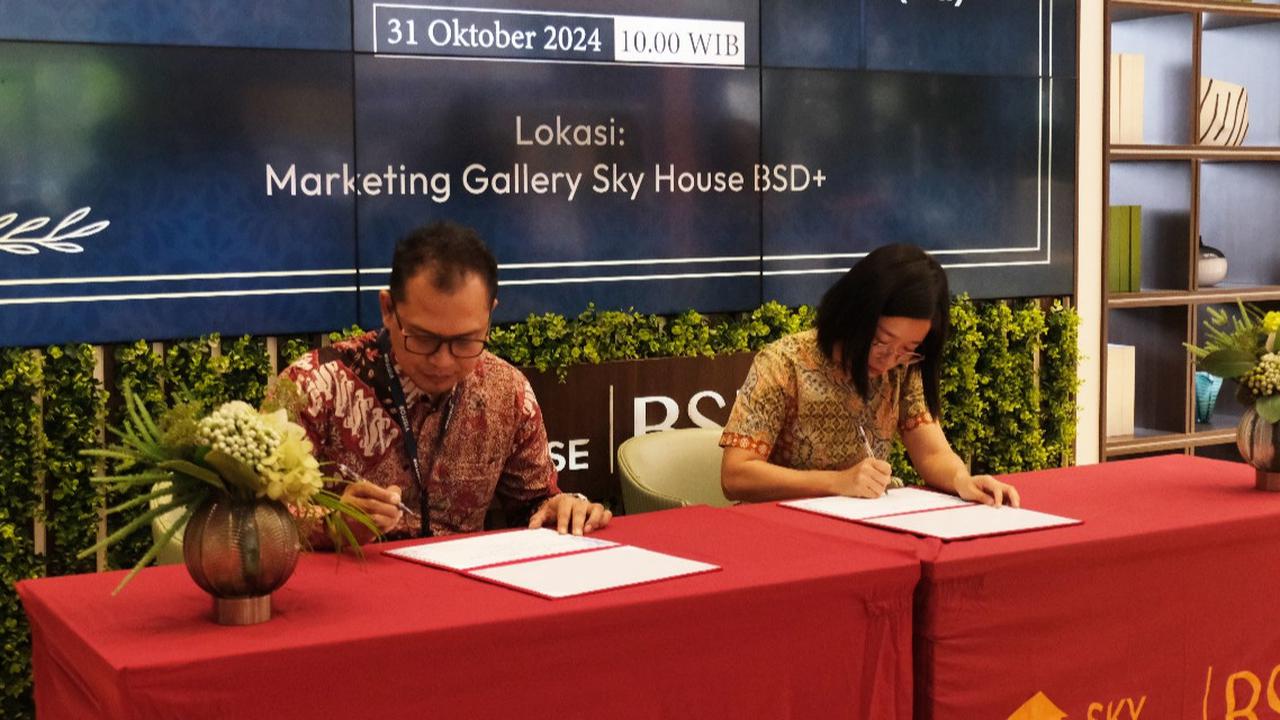 Bank BRI Beri Fasilitas Kredit Kepemilikan Apartemen Proyek Risland Indonesia