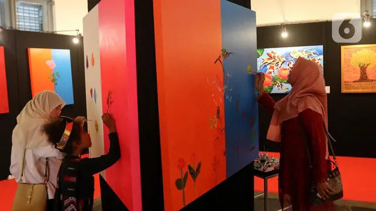 Semarakkan Peringatan Harkitnas ke-117, 80 Karya dari 60 Seniman Berkebutuhan Khusus Dipamerkan di Museum Kebangkitan Nasional