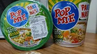 Pop Mie luncurkan varian pakai nasi. (Liputan6.com/Dinny Mutiah)