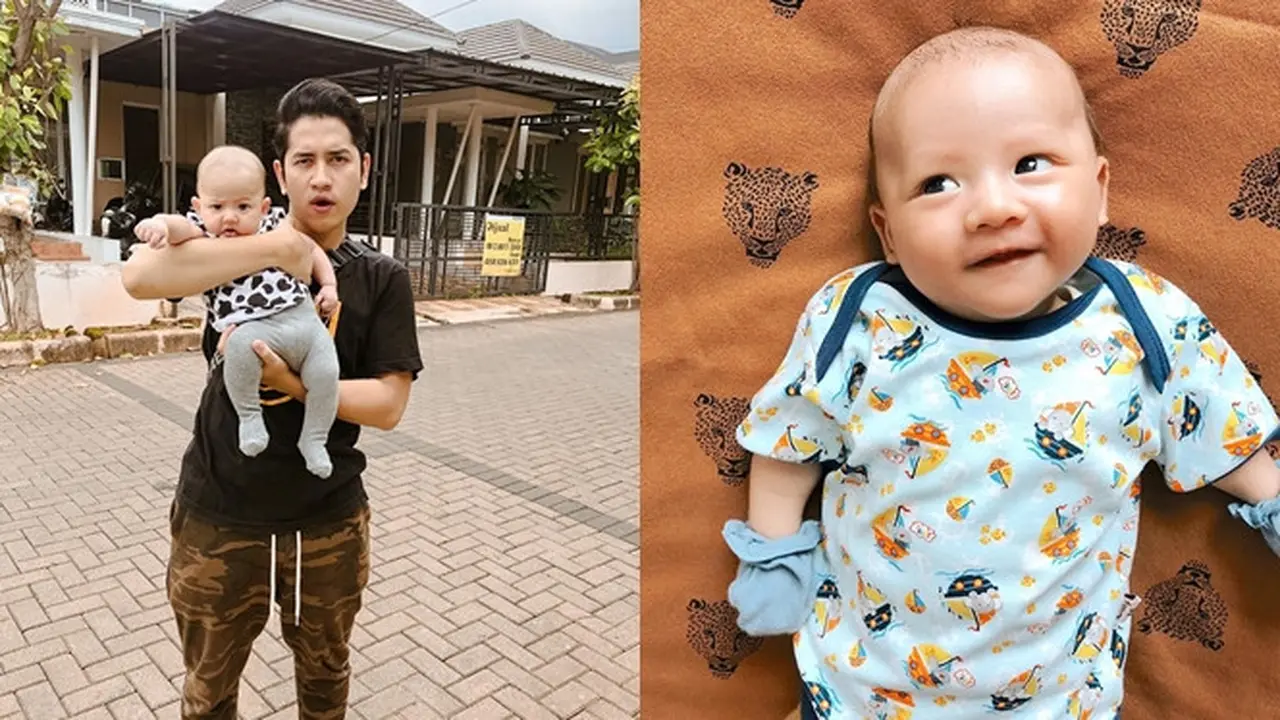 6 Potret Zayn Daulay Keponakan Syakir Daulay, Lucu dan Menggemaskan
